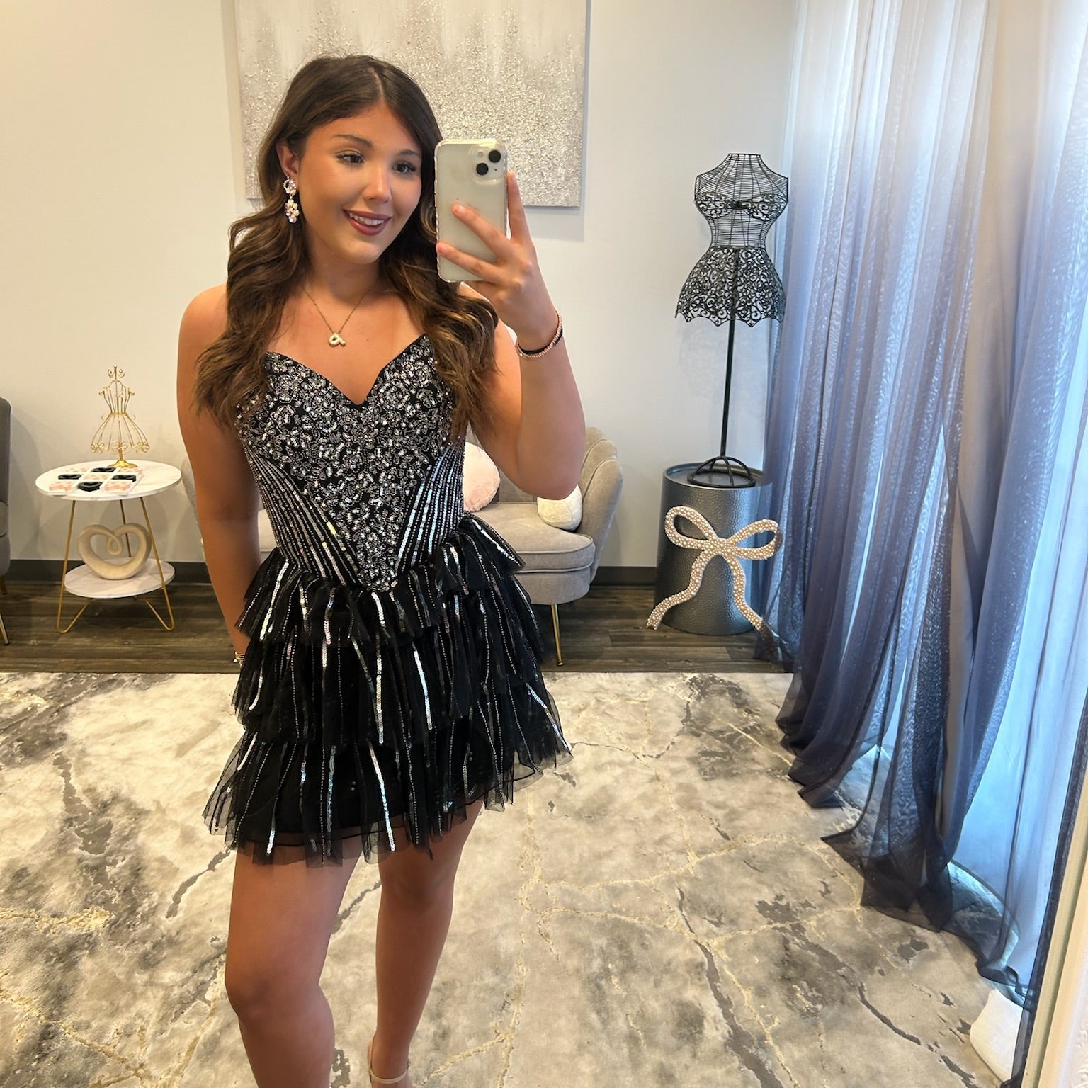 JoycesTPR Primavera 4611 Black Silver 