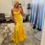 JoycesTPR Sale 45034 Yellow Prom Dress