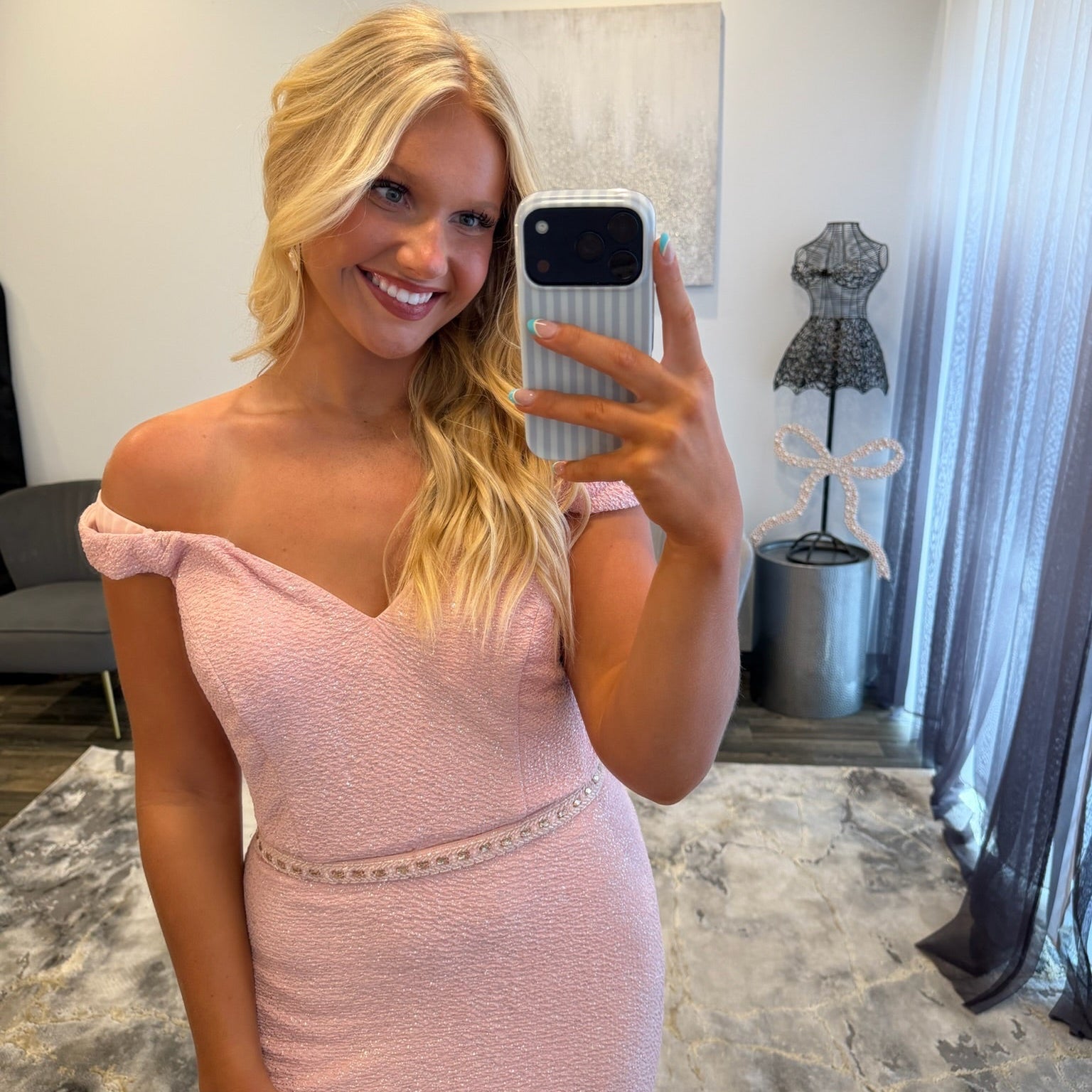 JoycesTPR Sale 6580 Light Pink Prom Dress