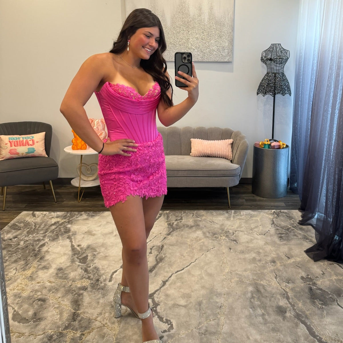 JoycesTPR Sherri HIll 58254 Bright Fuchsia 