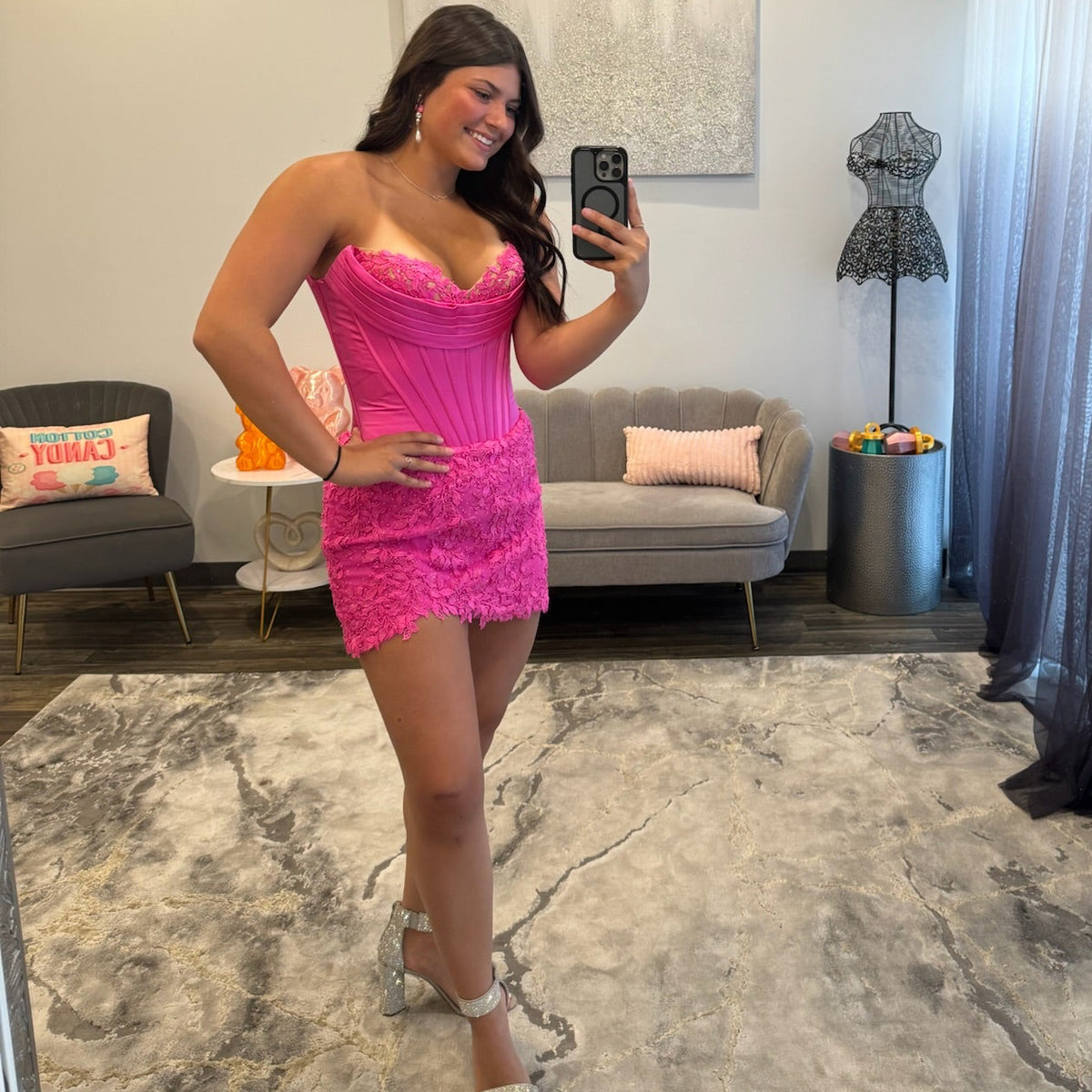 JoycesTPR Sherri HIll 58254 Bright Fuchsia 