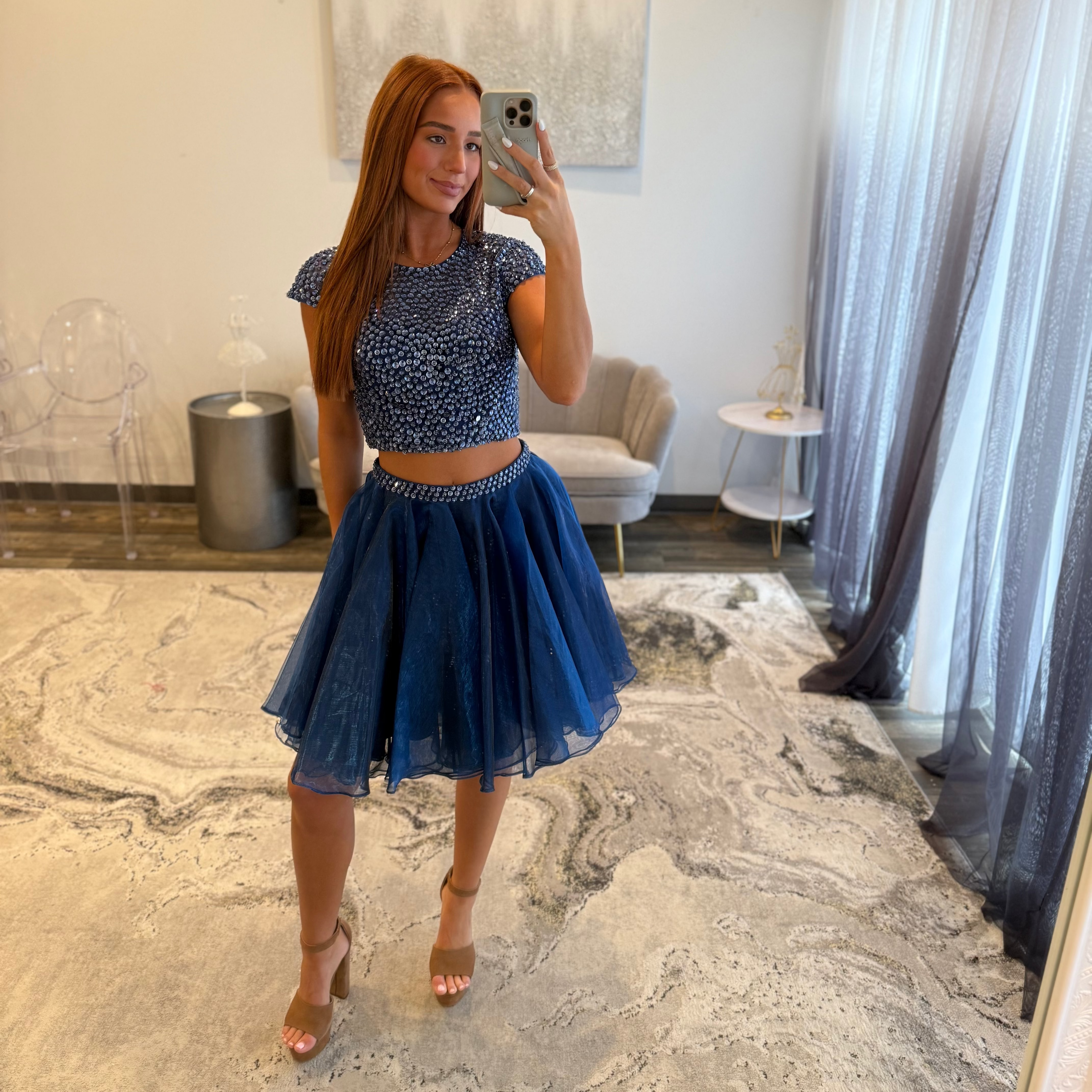 JoycesTPR Sherri Hill 50560 Navy 