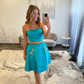 JoycesTPR Sherri Hill 51823 Turquoise 