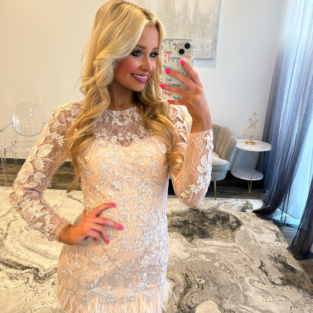 JoycesTPR Sherri Hill 53283 Blush Short 