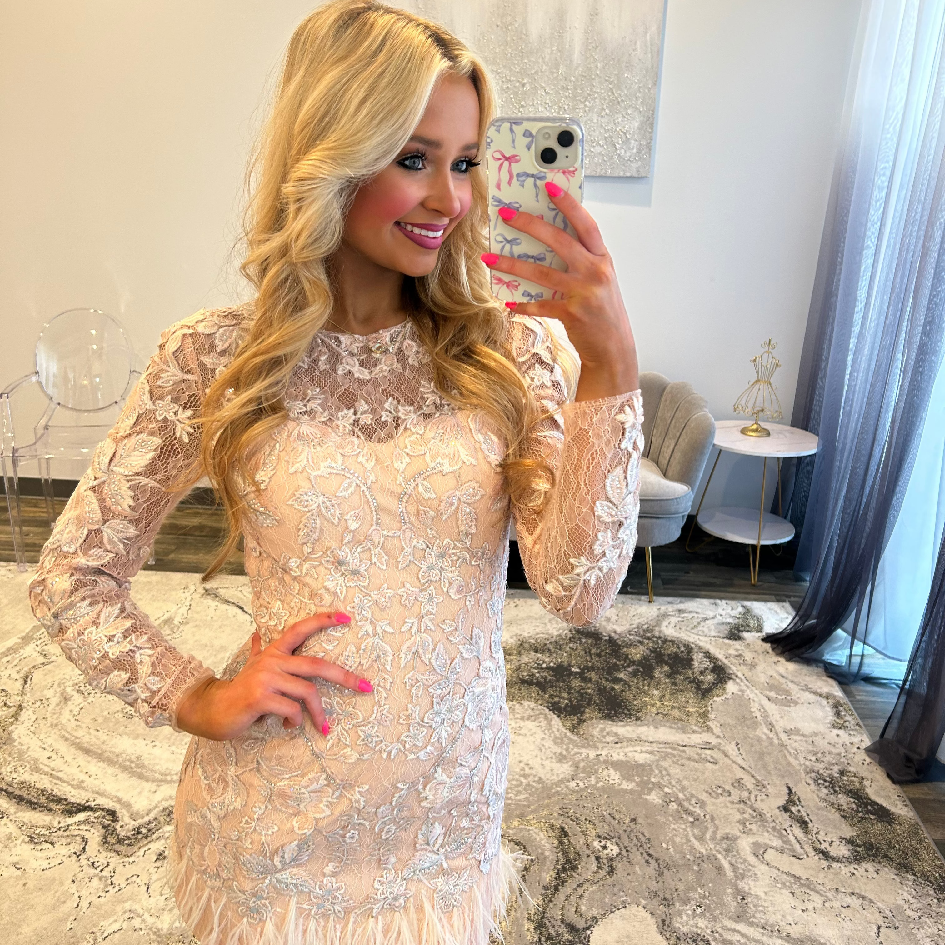 JoycesTPR Sherri Hill 53283 Blush Short 