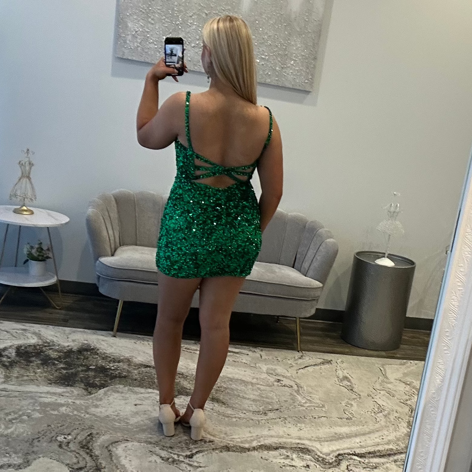JoycesTPR Sherri Hill 53931 Emerald 