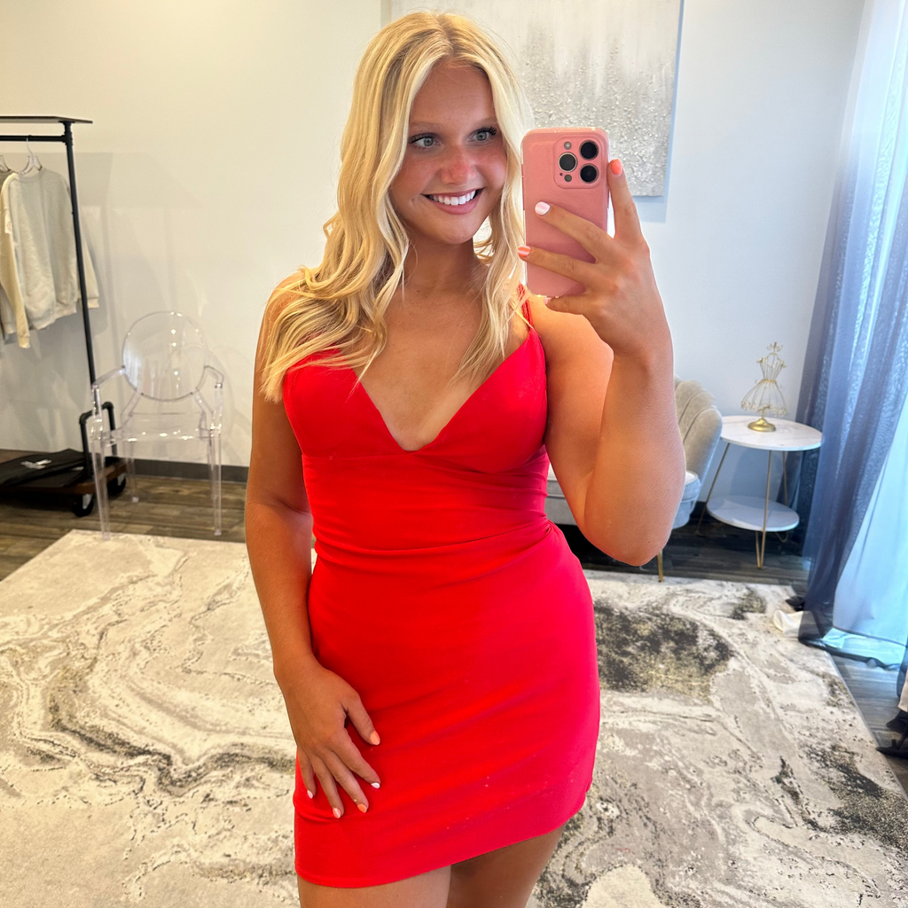 JoycesTPR Sherri Hill 54087 Red 