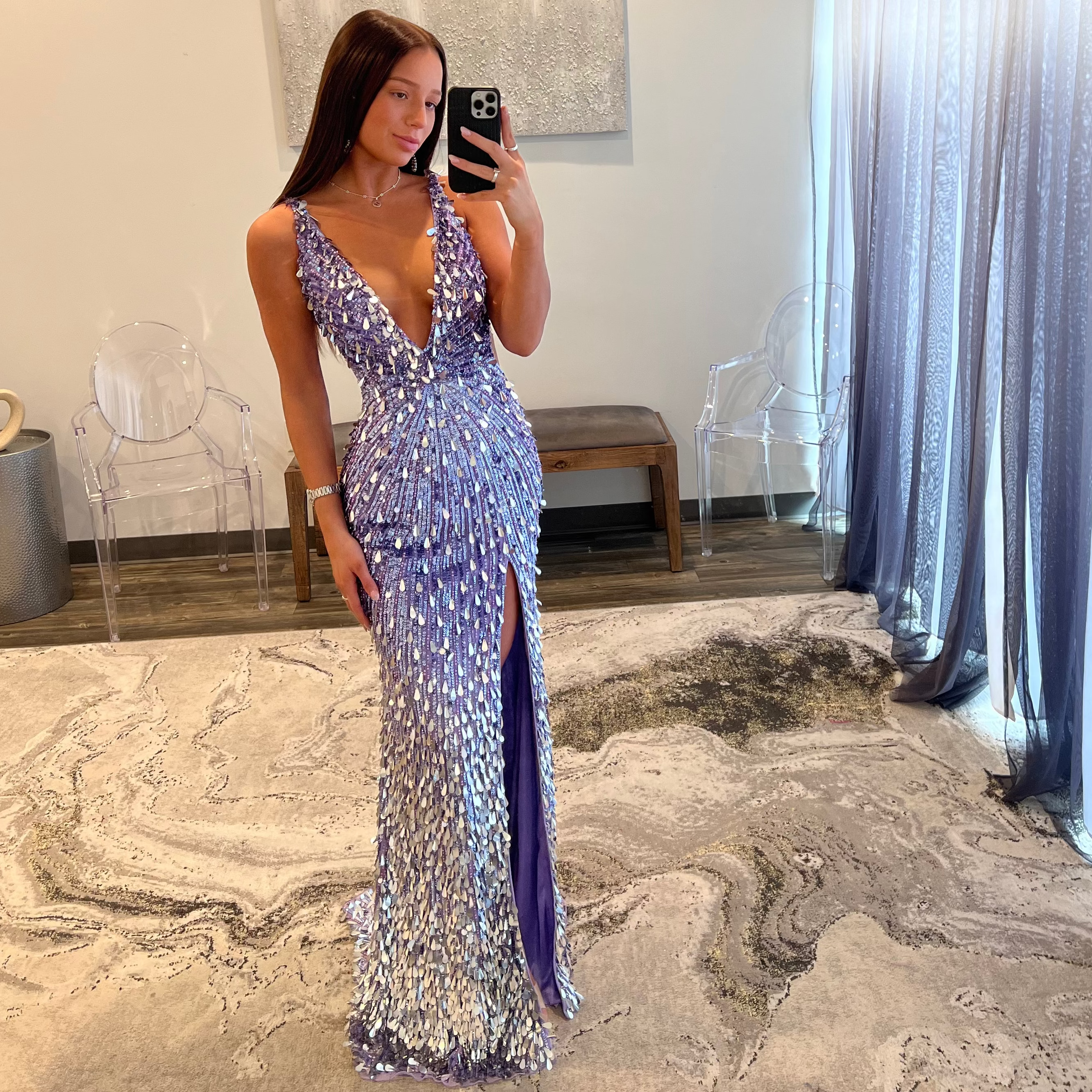JoycesTPR Sherri Hill 54912 Lilac Prom 
