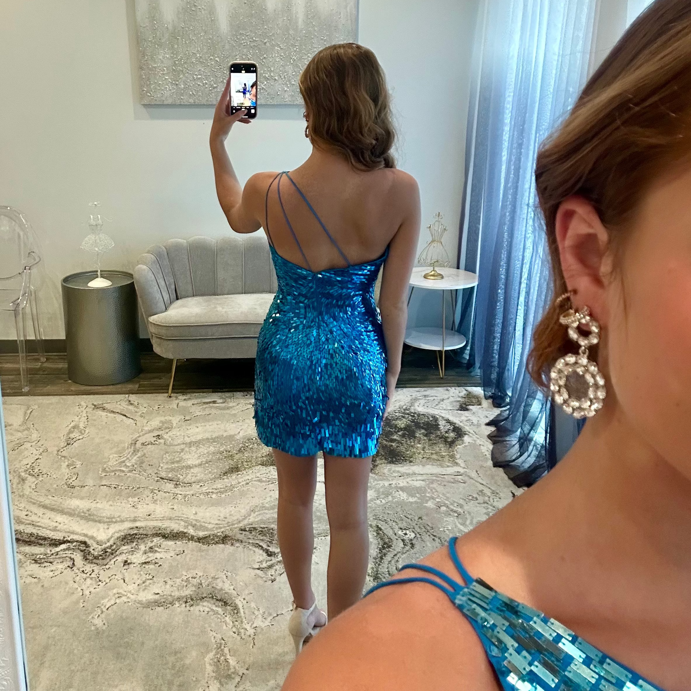 JoycesTPR Sherri Hill 55158 Peacock Back 
