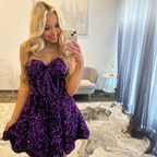 JoycesTPR Sherri Hill 55207 Purple Dress 