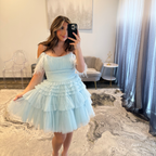JoycesTPR Sherri Hill 55233 Light Blue Dress 