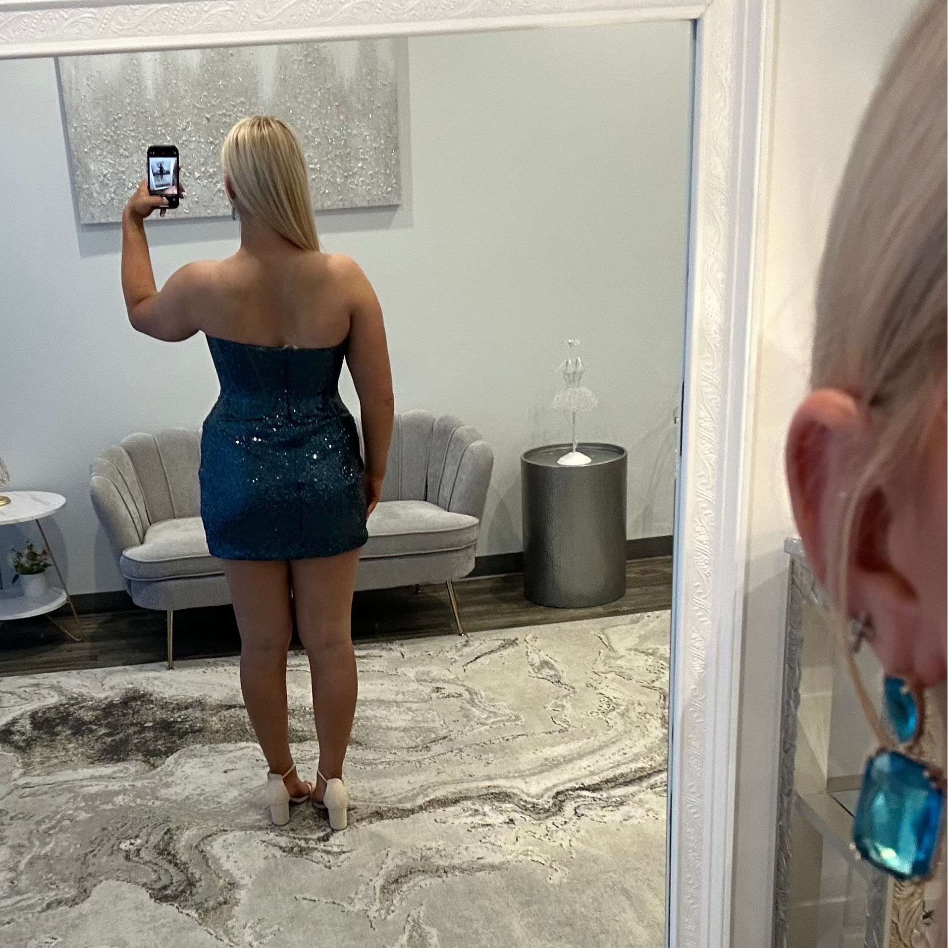 JoycesTPR Sherri Hill 55657 Teal 