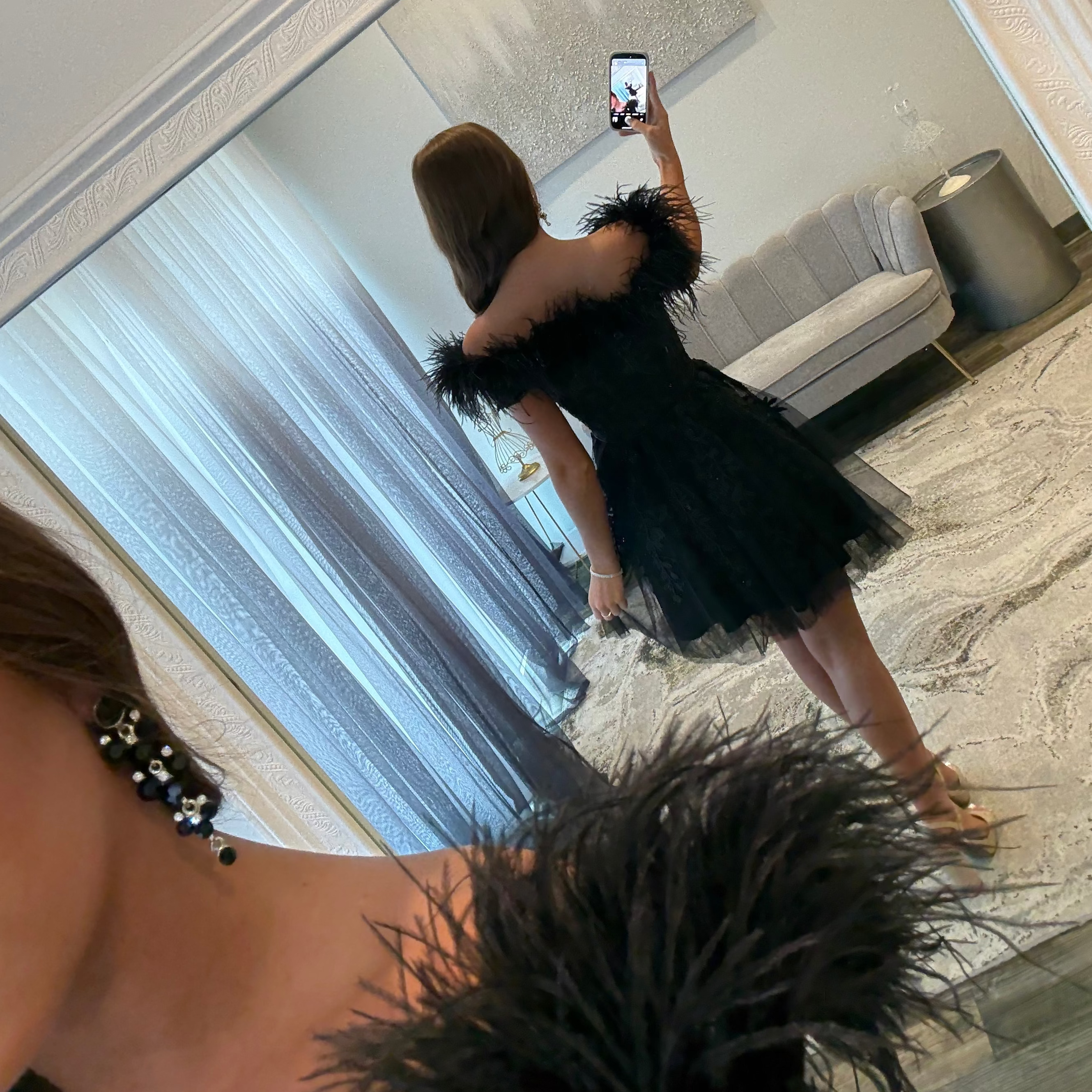 JoycesTPR Sherri Hill 55664 Black Dress 
