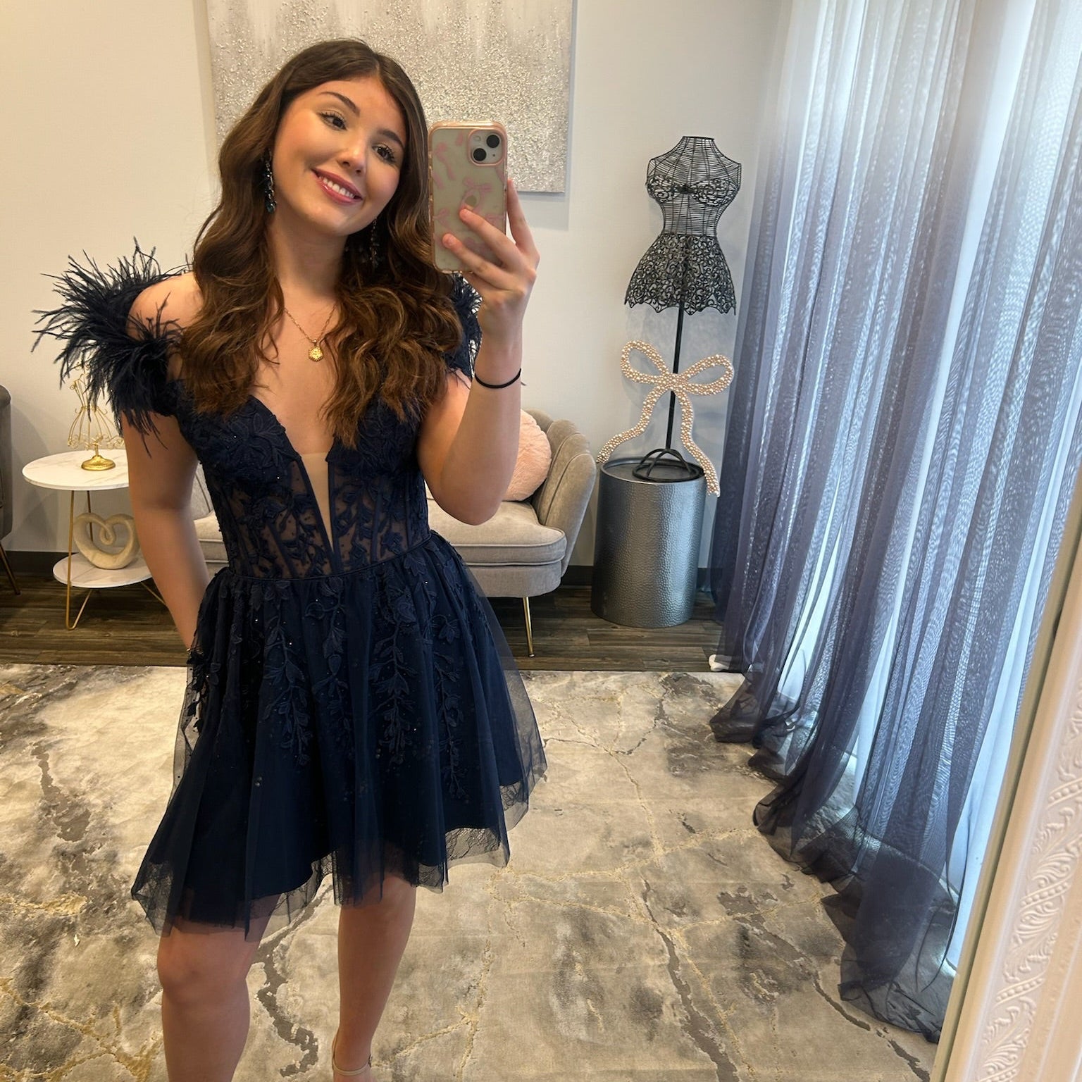 JoycesTPR Sherri Hill 55664 Navy 