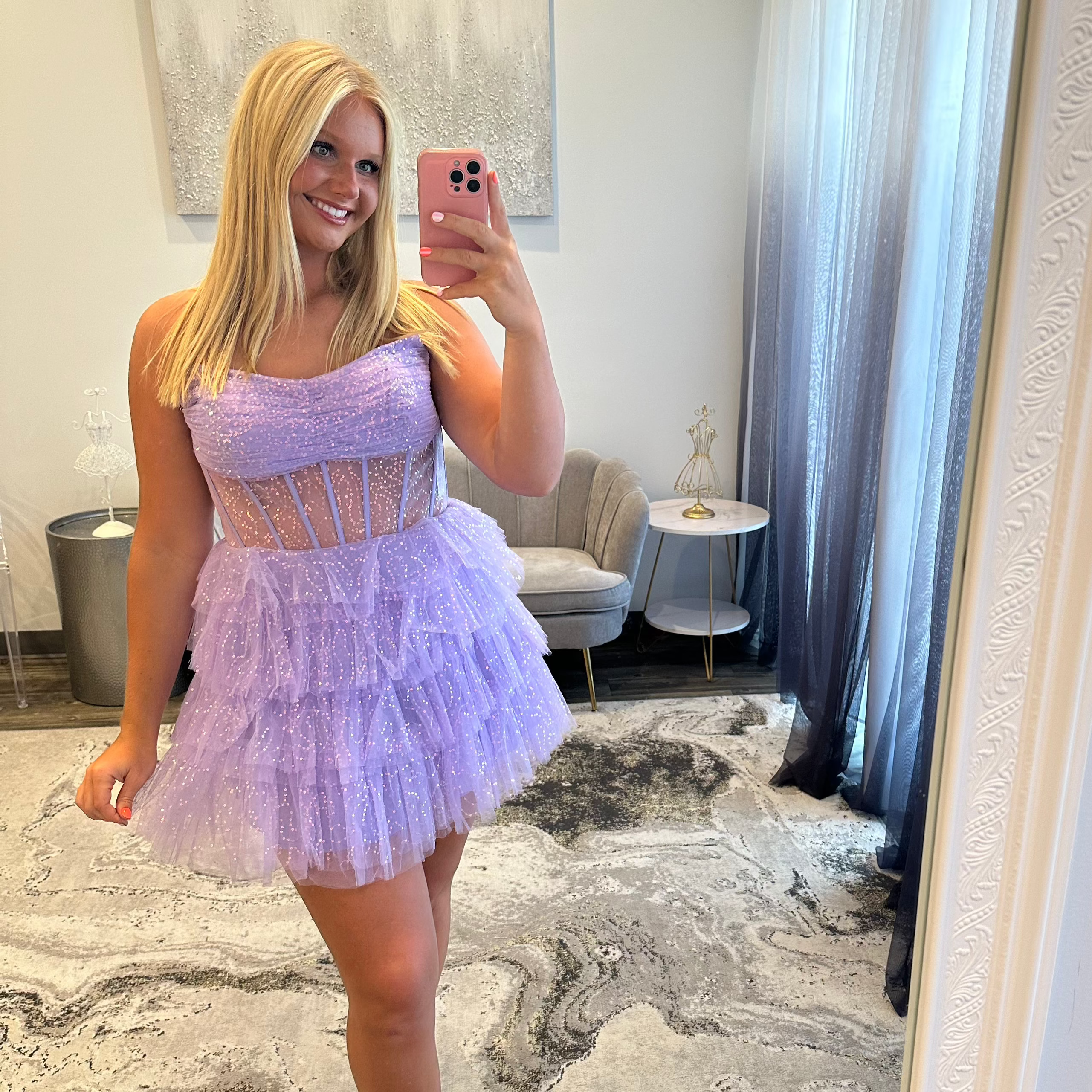 JoycesTPR Sherri Hill 55908 Lilac 