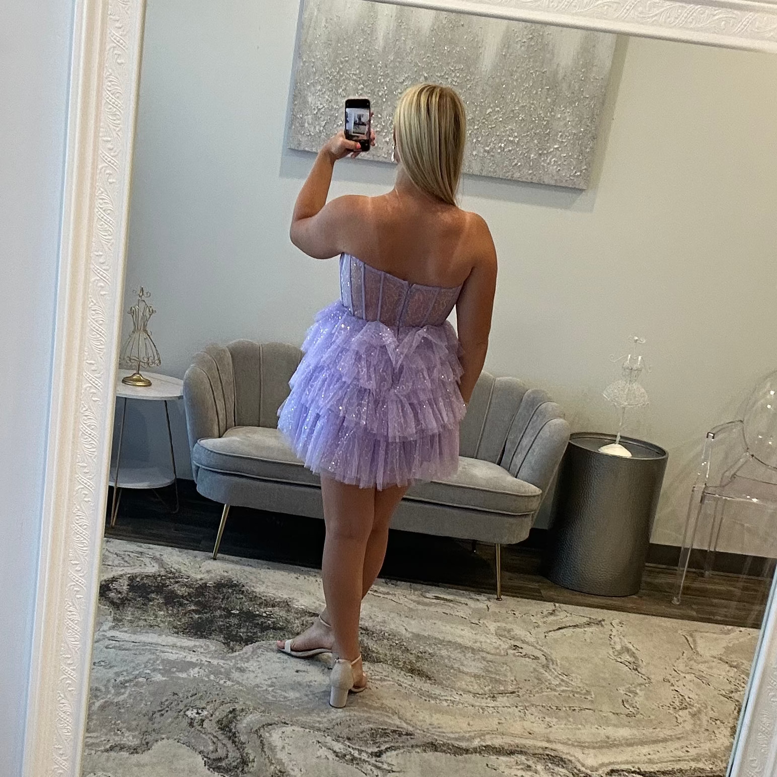 JoycesTPR Sherri Hill 55908 Lilac Back