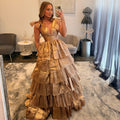 JoycesTPR Sherri Hill 56127 Bronze Prom 