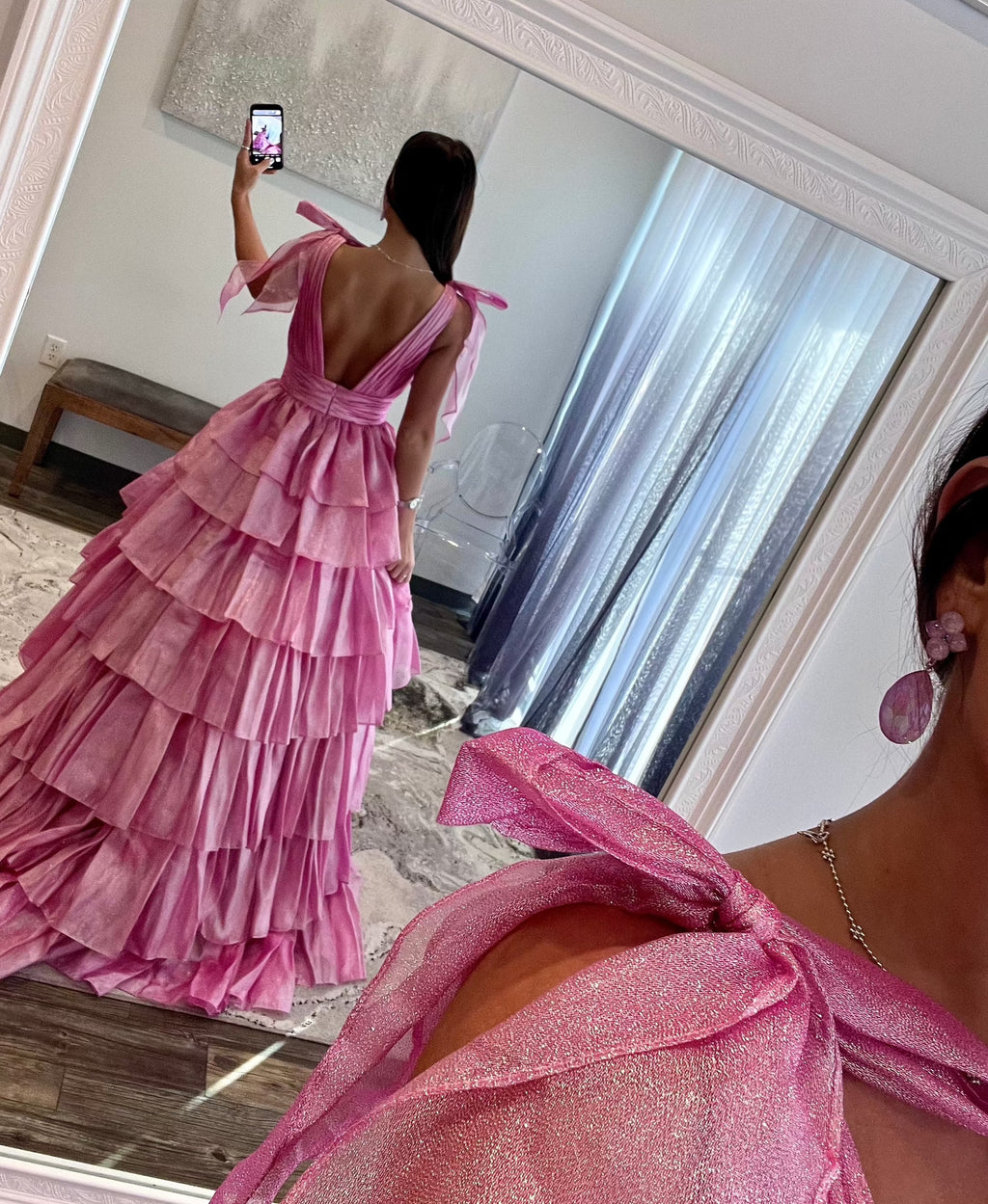 JoycesTPR Sherri Hill 56127 Pink Close Up Prom 