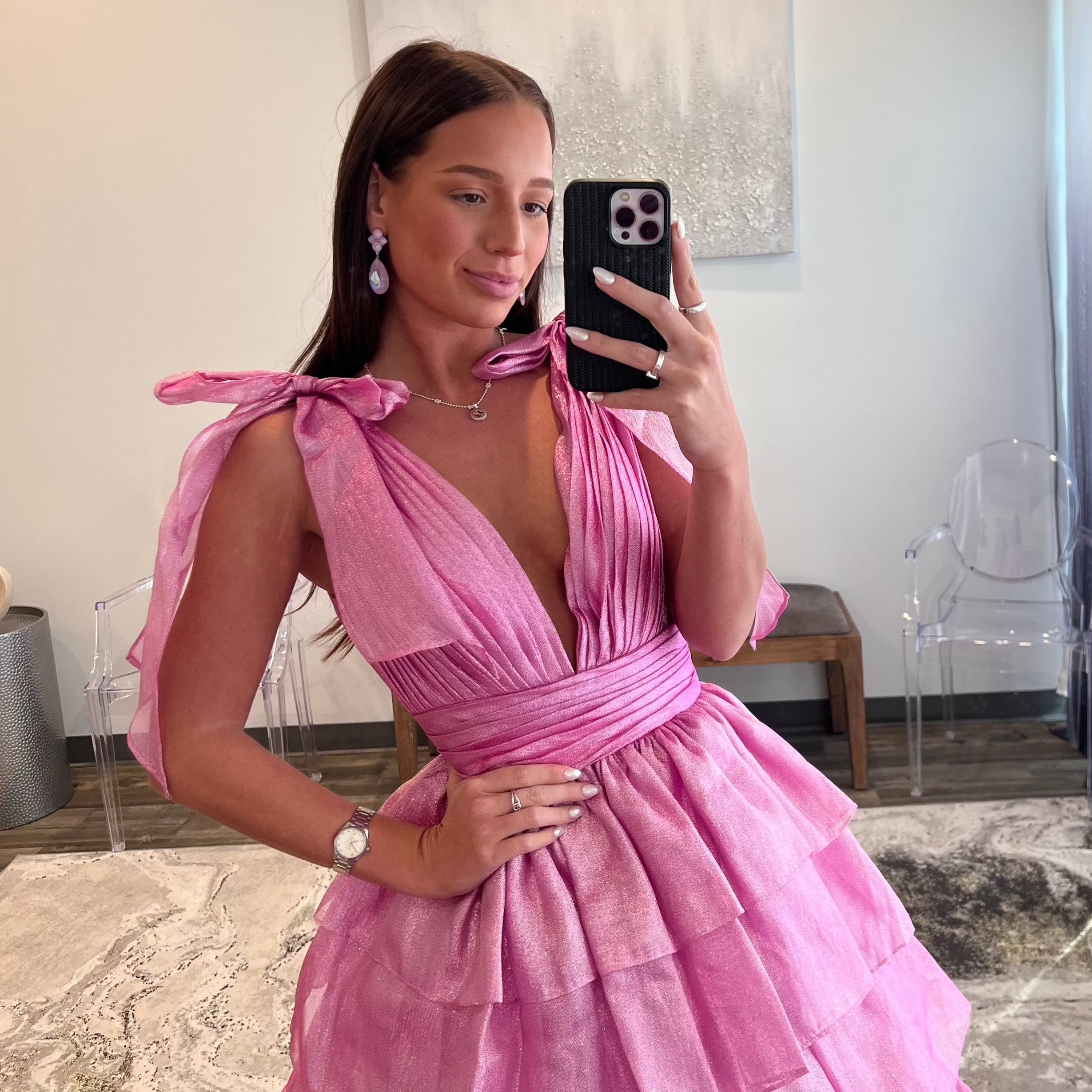 JoycesTPR Sherri Hill 56127 Pink Close Up Prom 