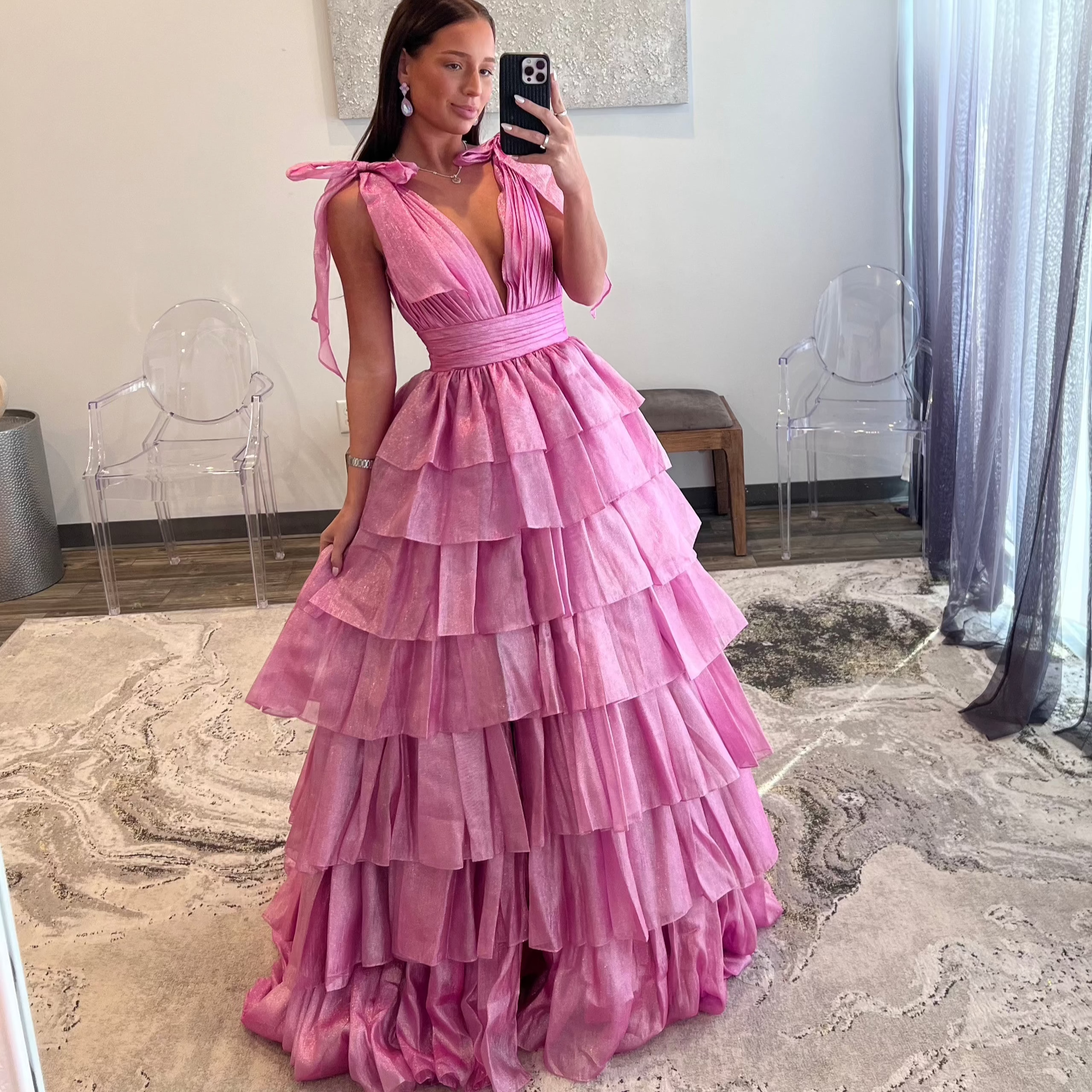 JoycesTPR Sherri Hill 56127 Pink  Prom 