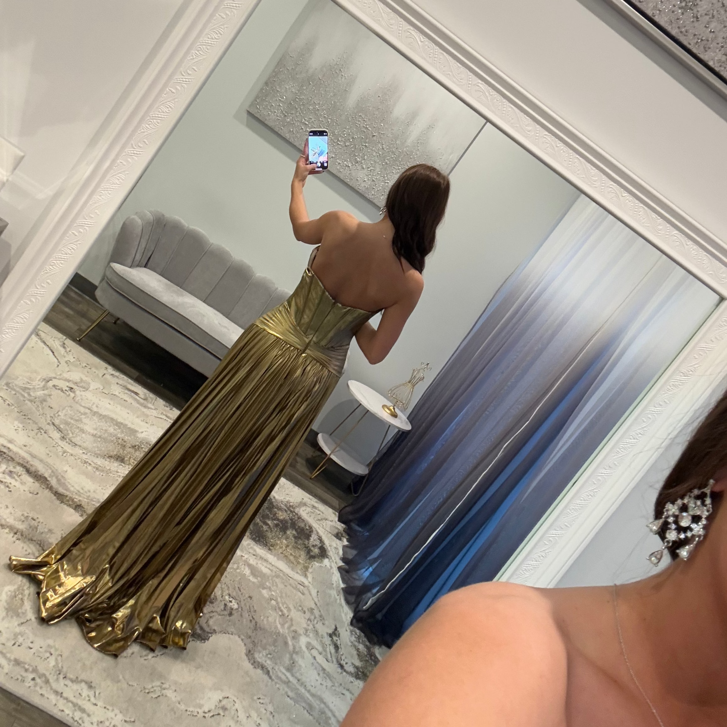 JoycesTPR Sherri Hill 56405 Gold