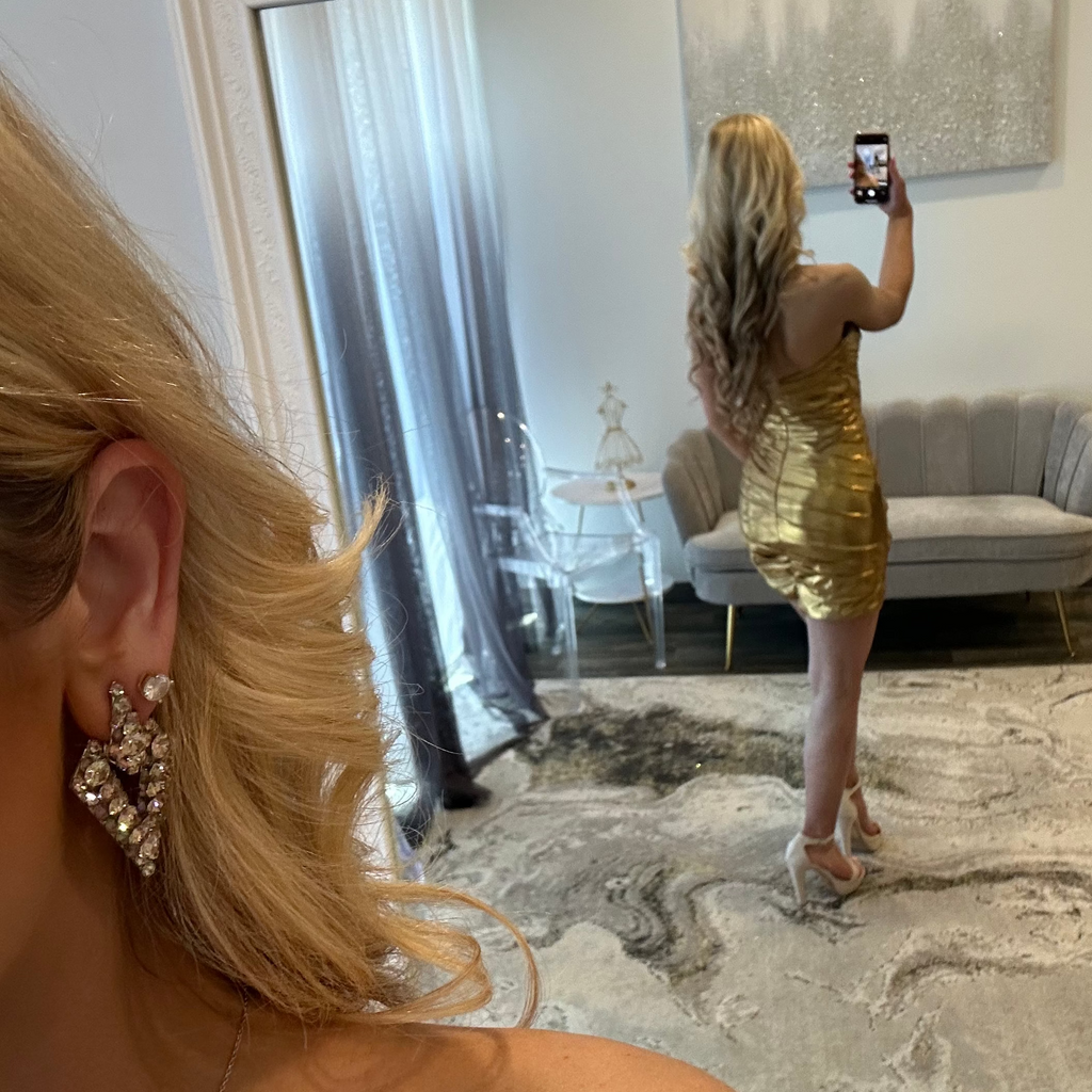 JoycesTPR Sherri Hill 56519 Gold Metallic Back 