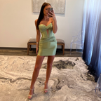 JoycesTPR Sherri Hill 56541 Short Moss