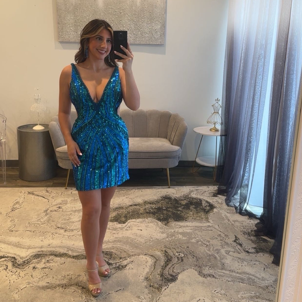 JoycesTPR Sherri Hill 56723 Royal Turquoise 