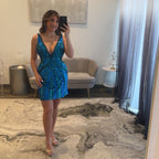JoycesTPR Sherri Hill 56723 Royal Turquoise 