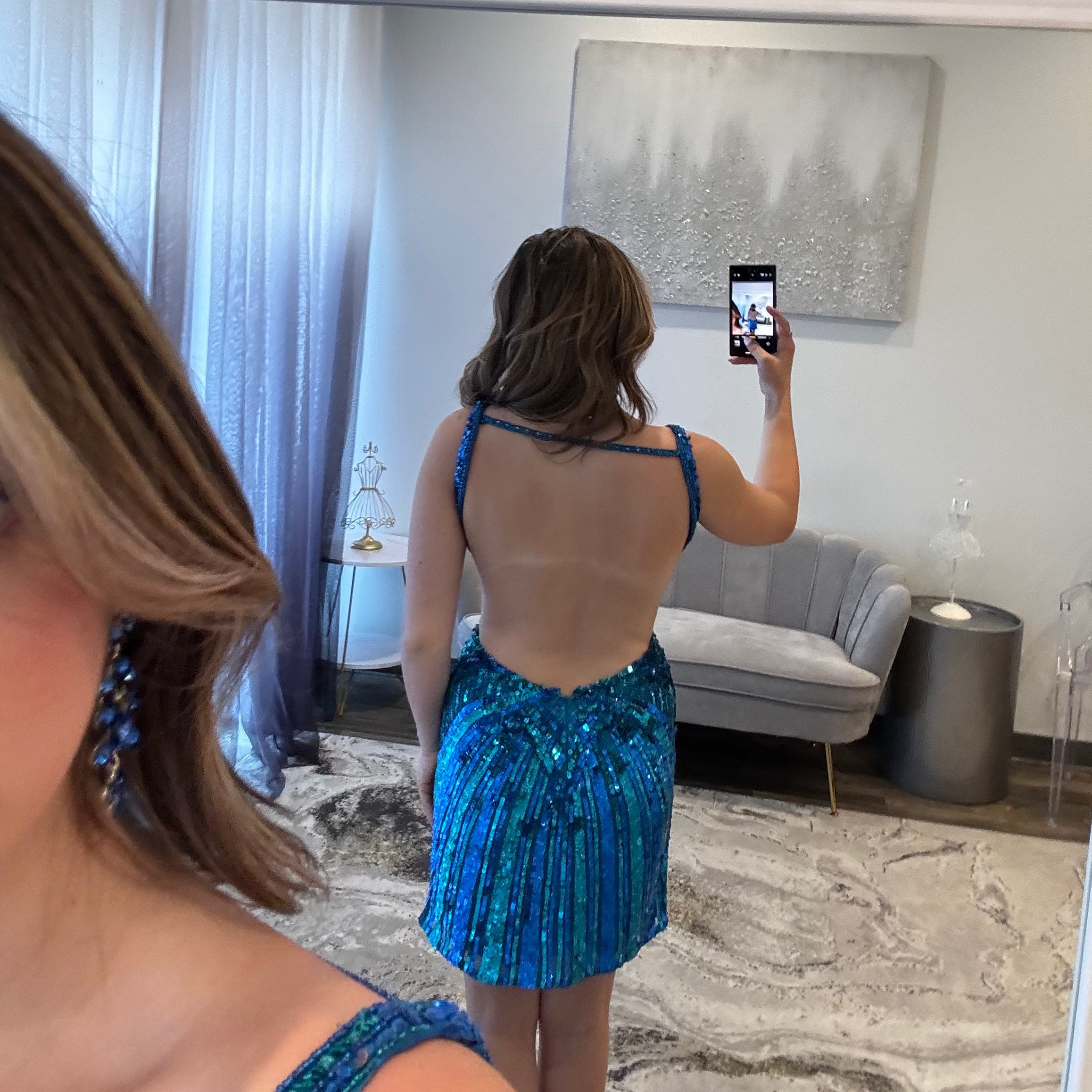JoycesTPR Sherri Hill 56723 Royal Turquoise 
