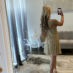 JoycesTPR Sherri Hill 56758 Gold Back