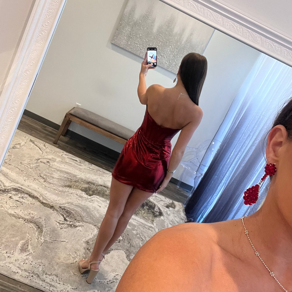 JoycesTPR Sherri Hill 56778 Back Red