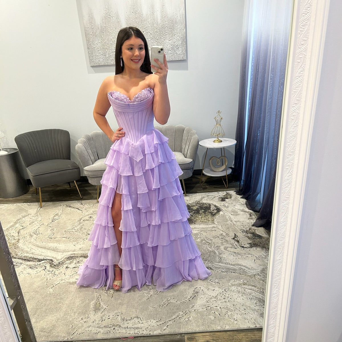 JoycesTPR Sherri Hill 56911 Lilac Prom 