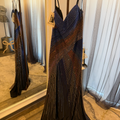 JoycesTPR Sherri Hill 56933 Black Royal Gold