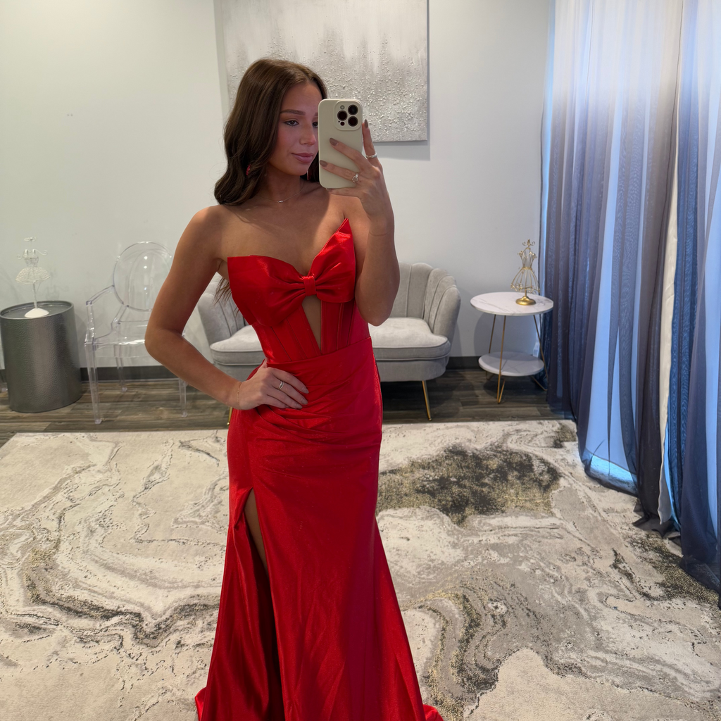 JoycesTPR Sherri Hill 56957 Red Dress