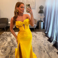 JoycesTPR Sherri Hill 56957 Yellow Close UP 