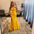 JoycesTPR Sherri Hill 56957 Yellow Dress
