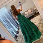 JoycesTPR Sherri Hill 56958 Emerald Bow Prom Dress Back 