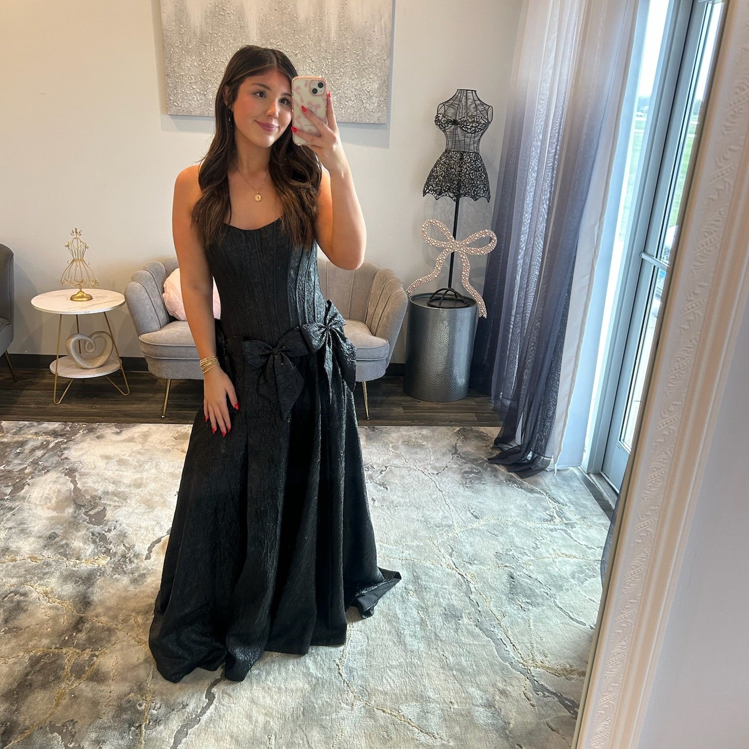 JoycesTPR Sherri Hill 56973 Black Dress