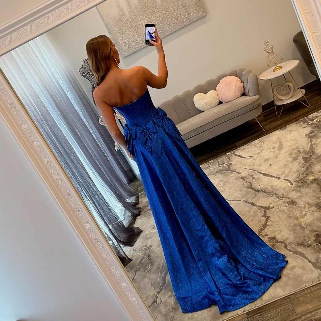 JoycesTPR Sherri Hill 56973 Royal Back
