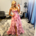 JoycesTPR Sherri Hill 57249 Pink Print 