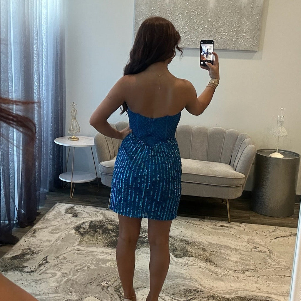 JoycesTPR Sherri Hill 57267 Peacock 