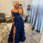 JoycesTPR Sherri Hill 57288 Navy Dress