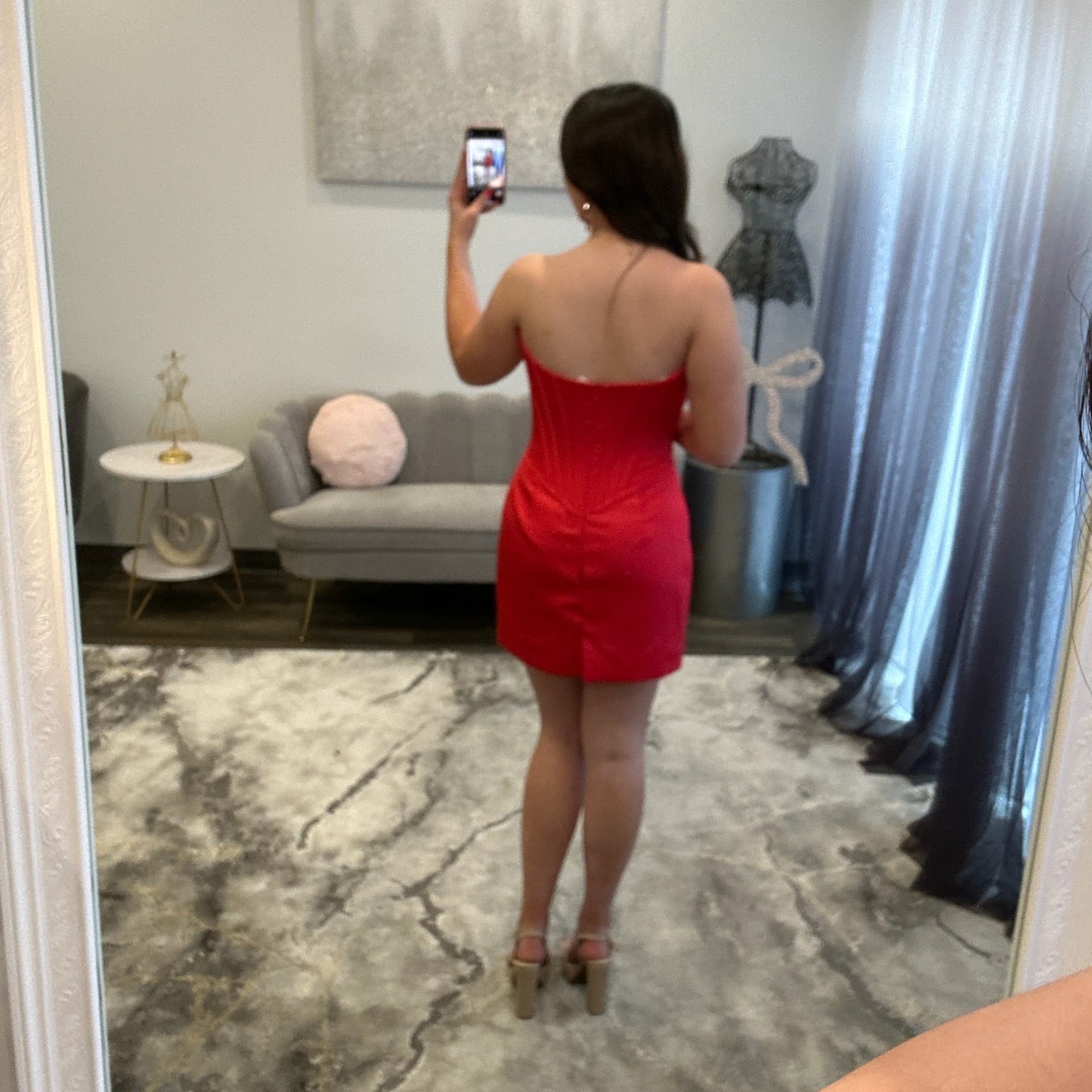 JoycesTPR Sherri Hill 57294 Red Short Dress 