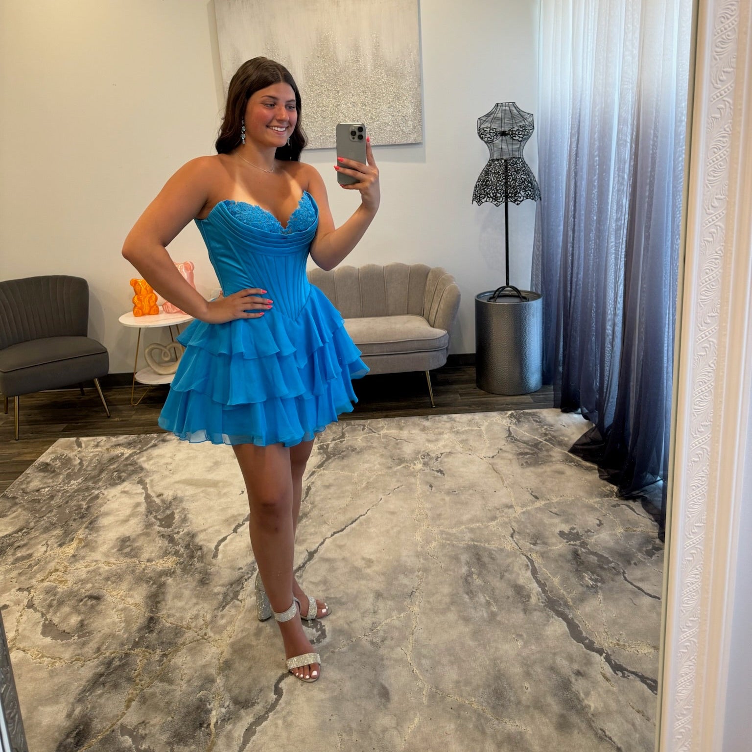 JoycesTPR Sherri Hill 57297 Ocean Blue 