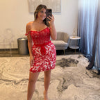 JoycesTPR Sherri_Hill_57355_Red_Nude_Print