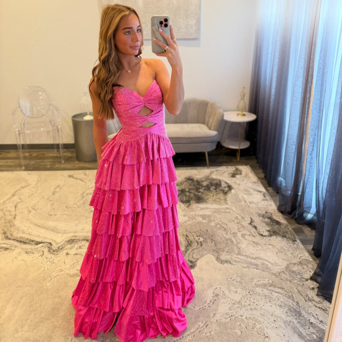 JoycesTPR Sherri Hill 57416 Fuchsia Prom 