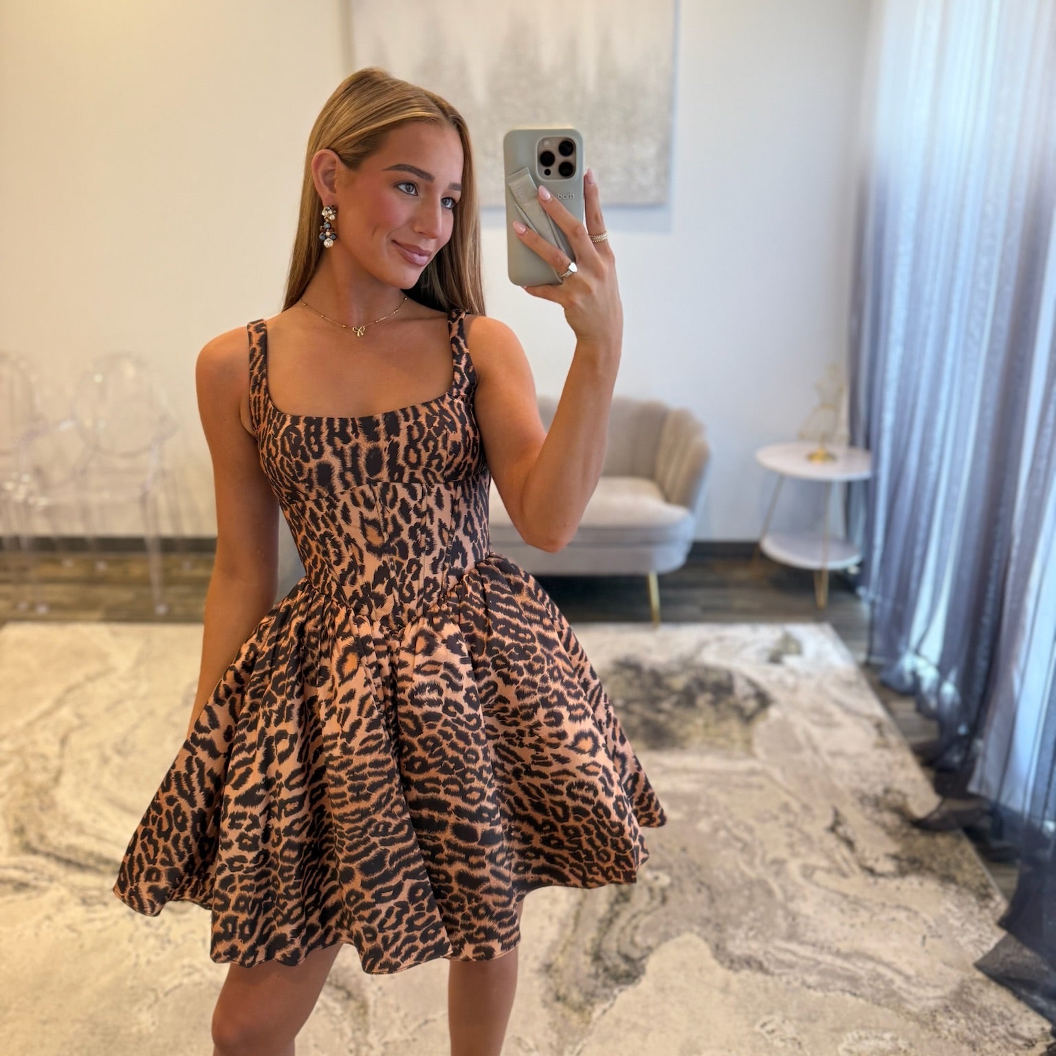 JoycesTPR Sherri_Hill_57474_Cheetah_Print Short Dress