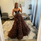 JoycesTPR Sherri Hill 57510 Cheetah Prom Dress with Choker