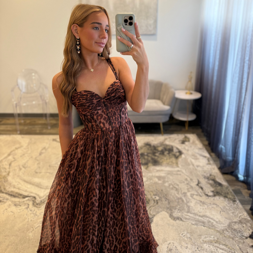 JoycesTPR Sherri Hill 57511 Cheetah Print Prom Dress 